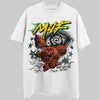 Dunk Low Reverse Brazil DopeSkill T-Shirt MILF Graphic Streetwear - White