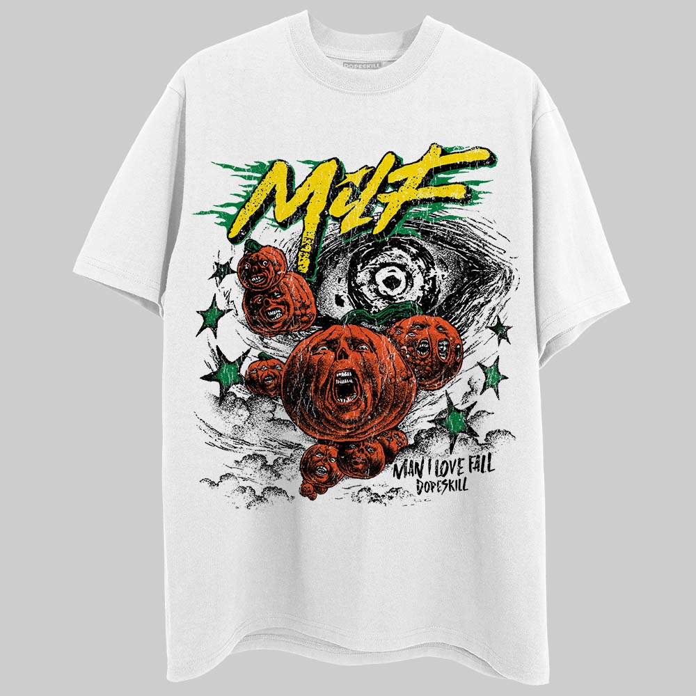 Dunk Low Reverse Brazil DopeSkill T-Shirt MILF Graphic Streetwear - White