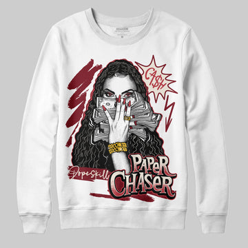 Jordan 4 “Sierra Red" DopeSkill Sweatshirt NPC Graphic Streetwear - White