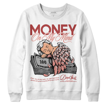 Jordan 13 “Dune Red” DopeSkill Sweatshirt MOMM Graphic Streetwear - White