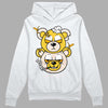 Jordan 4 "Sail" DopeSkill Hoodie Sweatshirt New Double Bear Graphic Streetwear - White 