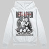 Jordan 4 “Fear” DopeSkill Hoodie Sweatshirt Real Lover Graphic Streetwear - White