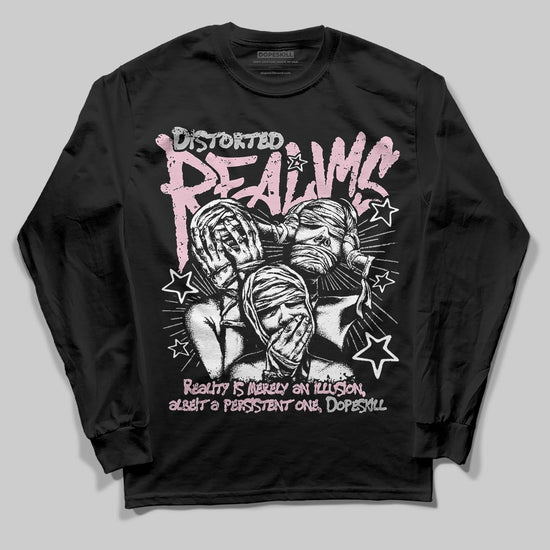 Jordan 5 OG “35th Anniversary” DopeSkill Long Sleeve T-Shirt Distorted Realms Graphic Streetwear - black