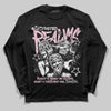 Jordan 5 OG “35th Anniversary” DopeSkill Long Sleeve T-Shirt Distorted Realms Graphic Streetwear - black