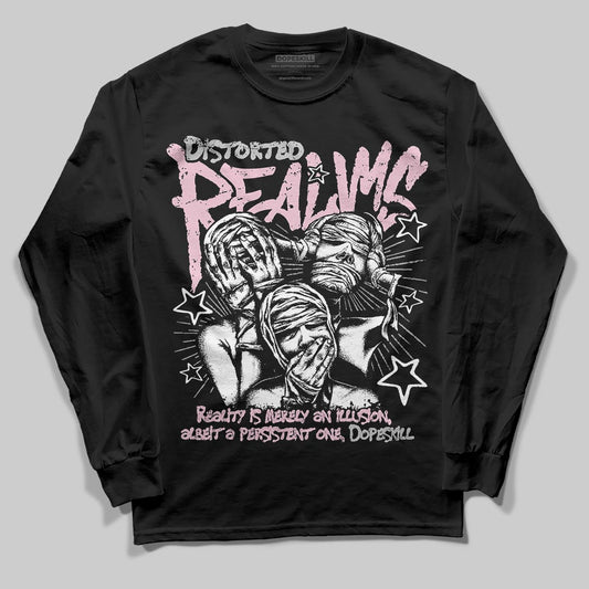 Jordan 5 OG “35th Anniversary” DopeSkill Long Sleeve T-Shirt Distorted Realms Graphic Streetwear - black