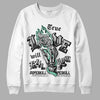 Jordan 3 "Green Glow" DopeSkill Sweatshirt True Love Will Kill You Graphic Streetwear - White 