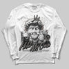 Jordan 4 Retro Cave Stone DopeSkill Long Sleeve T-Shirt In My Way Graphic Streetwear - White