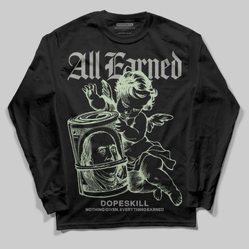 Jordan 4 WMNS “Seafoam” (2025) DopeSkill Long Sleeve T-Shirt All Earned Graphic Streetwear