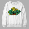 Green Sneakers DopeSkill Sweatshirt Rare Breed Type Graphic Streetwear - White 