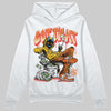 Orange, Black and White Sneakers DopeSkill Hoodie Sweatshirt Got That Graphic Streetwear - White