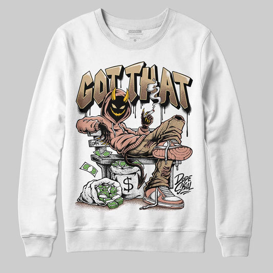 TAN Sneakers DopeSkill Sweatshirt Got That Graphic Streetwear - White