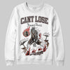 SoleFly x Air Jordan 12 Retro SP 'Cafecito/Baroque Brown' DopeSkill Sweatshirt Cant Lose Graphic Streetwear - White