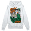 Green Sneakers DopeSkill Hoodie Sweatshirt Stackin Mines Graphic Streetwear - White