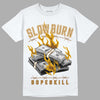 Jordan 13 Wheat 2023 DopeSkill T-Shirt Slow Burn Graphic Streetwear - White 