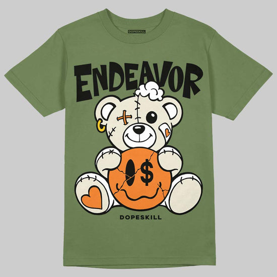 Jordan 4 Retro OG SP Undefeated (2025) DopeSkill T-Shirt Endeavor Graphic Streetwear - Military Green