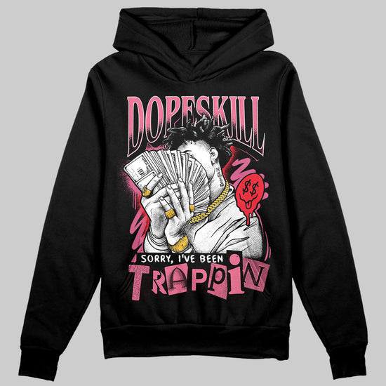 Diesel Pink S - Serendipity Pro-X1 Trainers DopeSkill Hoodie Sweatshirt Sorry I've Been Trappin Graphic Streetwear - Black