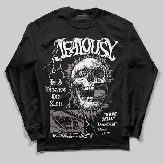 A Ma Maniére x Air Jordan 6 Retro “Smoky Mauve”⁠ DopeSkill Long Sleeve T-Shirt Jealousy Graphic Streetwear - Black