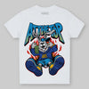 Royal Blue Sneakers DopeSkill Toddler Kids T-shirt At The Top Graphic Streetwear - White