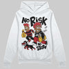 Jordan 14 Golf “Last Shot” DopeSkill Hoodie Sweatshirt No Risk No Story Graphic Streetwear - White