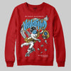 Nigel Sylvester x Air Jordan 4 ‘Brick by Brick’ DopeSkill Sweatshirt Nevermind Graphic Streetwear - Red