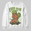 Dunk Low Pro SB 'Fruity Pack - Green Apple' DopeSkill Sweatshirt New Fake Love Graphic Streetwear - White