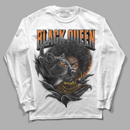 Jordan 3 Retro 'Fear Pack' DopeSkill Long Sleeve T-Shirt New Black Queen Graphic Streetwear - White