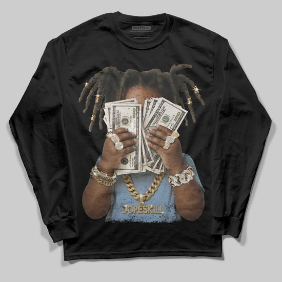 Asics Gel-Cumulus 16 Wash/Independence Blue DopeSkill Long Sleeve T-Shirt Rich Youth Graphic Streetwear - Black