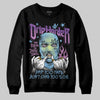 University Blue Sneakers DopeSkill Sweatshirt Drip Harder Graphic Streetwear - Black