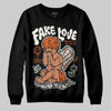 Jordan 1 Retro High OG Shattered Backboard (2025) DopeSkill Sweatshirt False Love Graphic Streetwear - Black