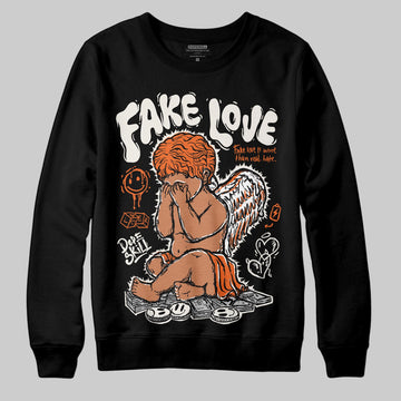 Jordan 1 Retro High OG Shattered Backboard (2025) DopeSkill Sweatshirt False Love Graphic Streetwear - Black