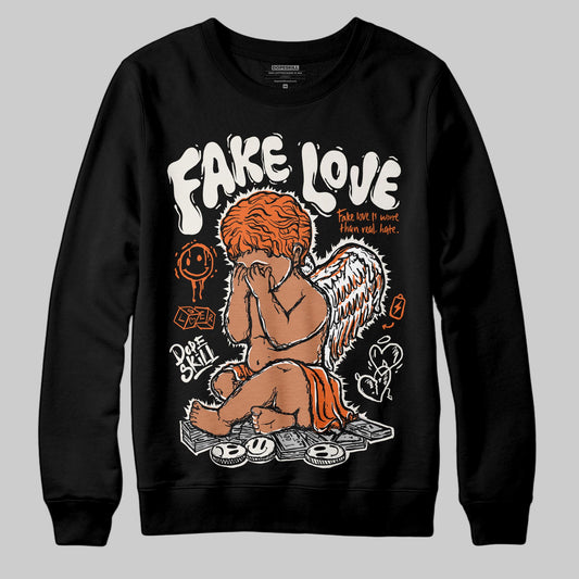 Jordan 1 Retro High OG Shattered Backboard (2025) DopeSkill Sweatshirt False Love Graphic Streetwear - Black