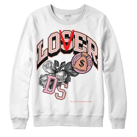 Jordan 11 Low “Legend Pink” DopeSkill Sweatshirt Loser Lover Graphic Streetwear - White