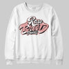 Jordan 40 “Dusty Rose” DopeSkill Sweatshirt Rare Breed Type Graphic Streetwear - White
