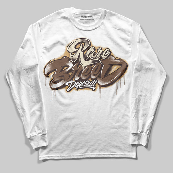 Jordan 5 “Earth/Metallic Gold” DopeSkill Long Sleeve T-Shirt Rare Breed Type Graphic Streetwear - White