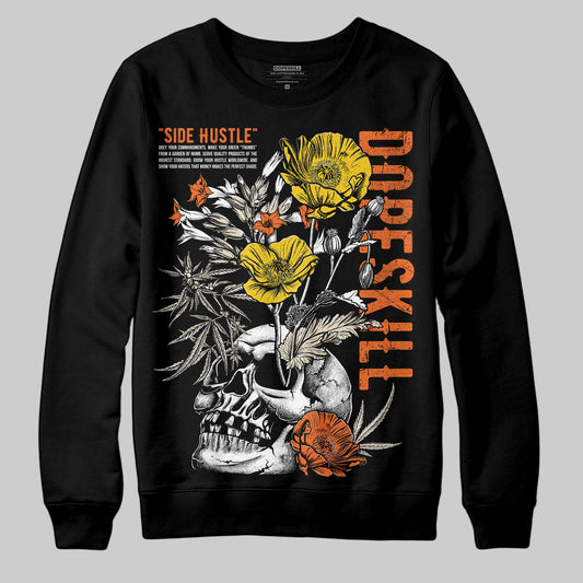 Jordan 3 “Starfish” DopeSkill Sweatshirt Side Hustle Graphic Streetwear - Black