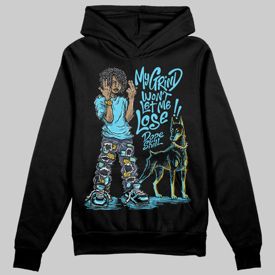 Jordan 11 Retro Gamma Blue (2025) DopeSkill Hoodie Sweatshirt My Grind Won't Let Me Lose Graphic Streetwear - black