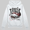 Jordan 4 “Flight Club” DopeSkill Hoodie Sweatshirt Trust No One Graphic Streetwear - White