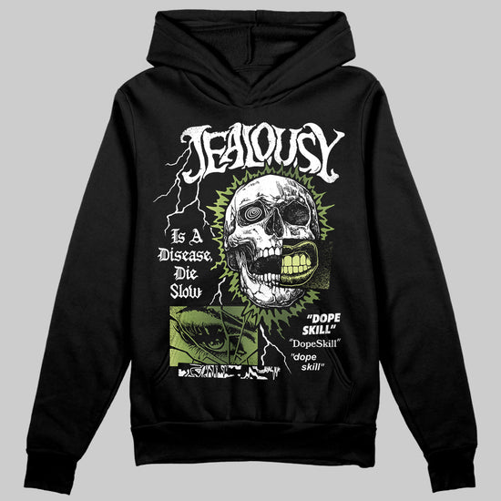 Foamposite Pro 'Pine Green' DopeSkill Hoodie Sweatshirt Jealousy Graphic Streetwear - Black