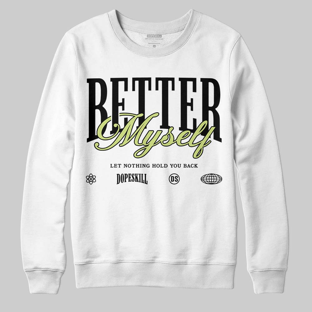 Jordan 11 “Inner Beast” DopeSkill Sweatshirt Better Myself Graphic Streetwear - White