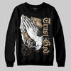 TAN Sneakers DopeSkill Sweatshirt Trust God Graphic Streetwear - Black