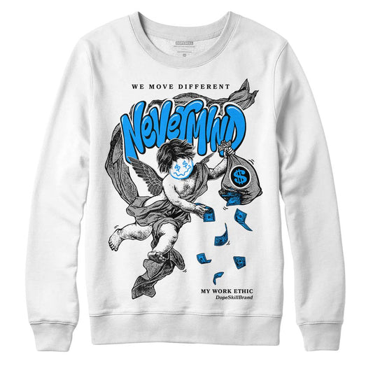 Jordan 6 “Reverse Oreo” DopeSkill Sweatshirt Nevermind Graphic Streetwear - White