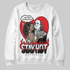 Black and White Sneakers DopeSkill Sweatshirt Stay Hot Graphic Streetwear - White