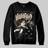 A Ma Maniére x Air Jordan 4 “Dark Mocha” DopeSkill Sweatshirt Nevermind Graphic Streetwear - black