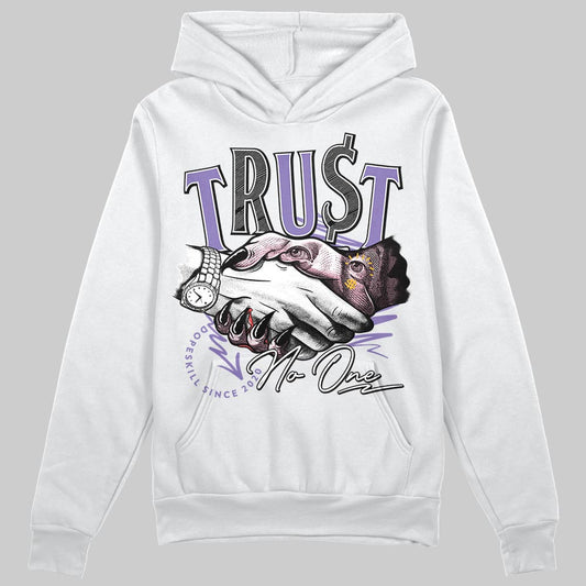 Jordan 11 "Mojave" DopeSkill Hoodie Sweatshirt Trust No One Graphic Streetwear - White