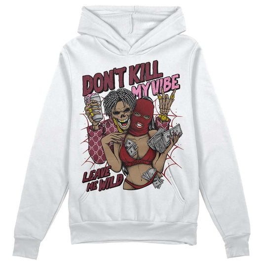 Jordan 1 Retro High OG “Team Red” DopeSkill Hoodie Sweatshirt Don't Kill My Vibe Graphic Streetwear - White