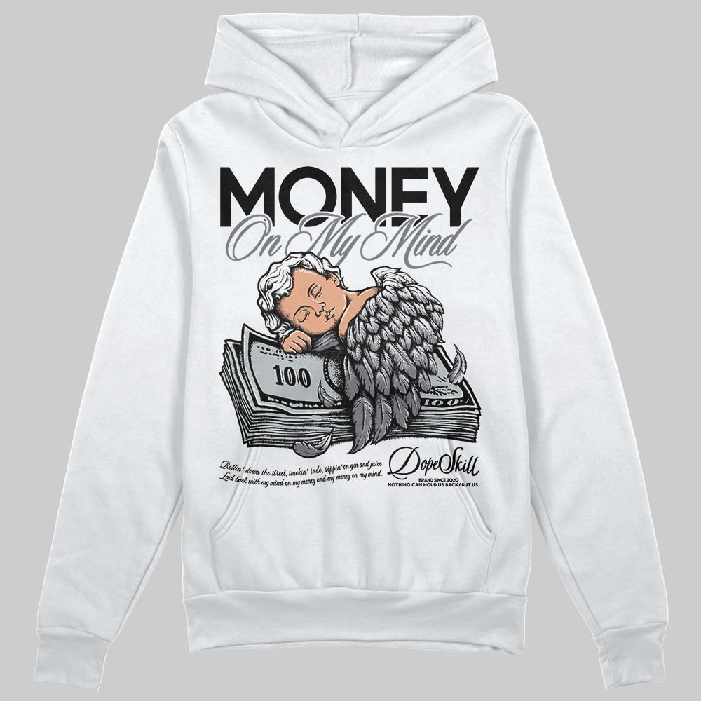 Jordan 4 “Fear” DopeSkill Hoodie Sweatshirt MOMM Graphic Streetwear - White