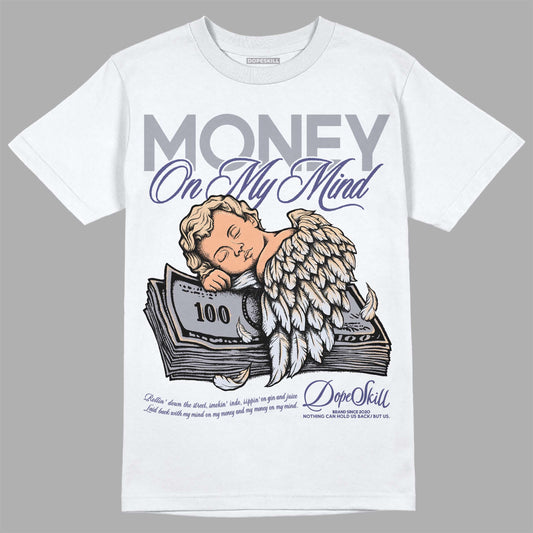 Jordan 4 Retro Frozen Moments DopeSkill T-Shirt MOMM Graphic Streetwear - White 