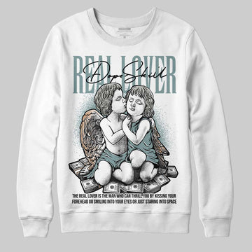 Nike Air Max 1 Low Poly “Adventure” DopeSkill Sweatshirt Real Lover Graphic Streetwear - White