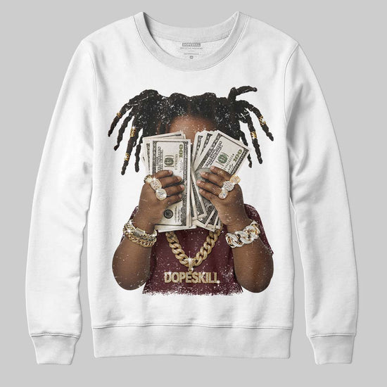 Jordan 11 “China” DopeSkill Sweatshirt Rich Youth Graphic Streetwear - White