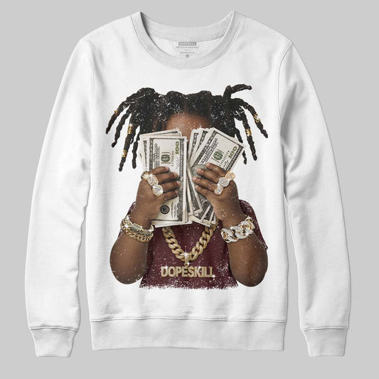 Jordan 11 “China” DopeSkill Sweatshirt Rich Youth Graphic Streetwear - White